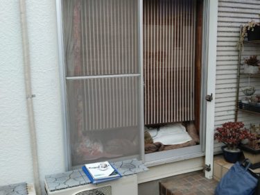 ウッドデッキ施工前の写真