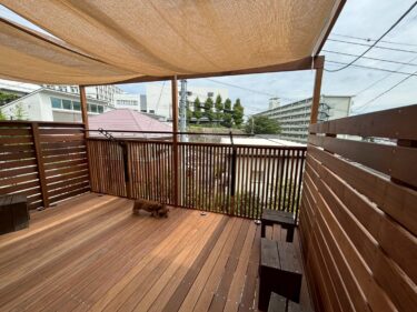横浜市保土ケ谷区　ウッドデッキ工事