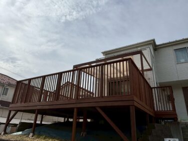 東京都町田市　ウッドデッキ工事