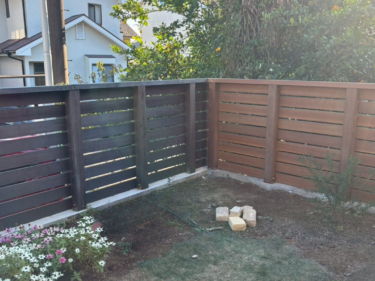 横浜市都筑区ウッドフェンス拡張工事