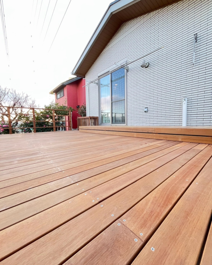 横浜市青葉区　ウッドデッキ工事