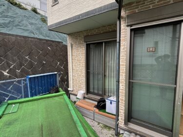 人工木＋人工芝デッキ