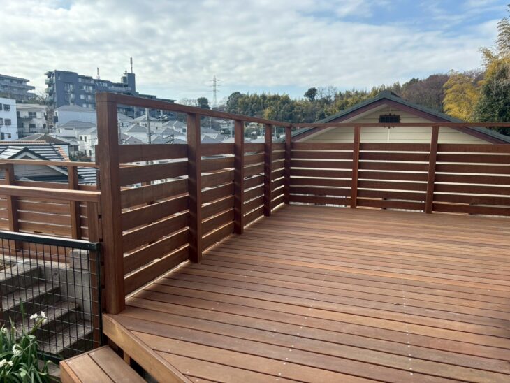 川崎市 ウッドデッキリフォーム工事