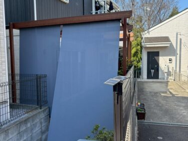 完工後ウッドデッキ