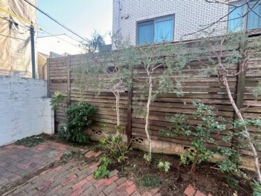 既存ウッドフェンス