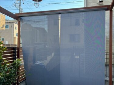 完工後ウッドデッキ