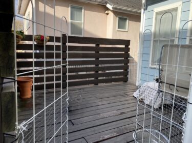 リフォーム前デッキ