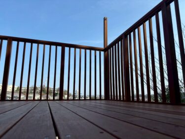 完工後ウッドデッキ