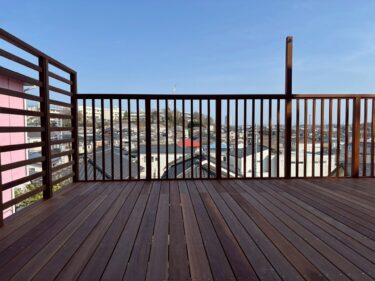 完工後ウッドデッキ
