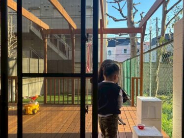 完工後ウッドデッキ