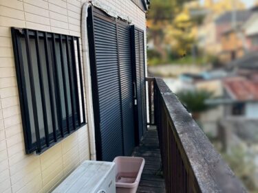 施工前ウッドデッキ