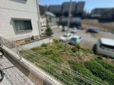ウッドデッキ施工前