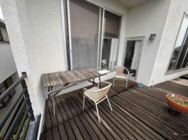施工前デッキ